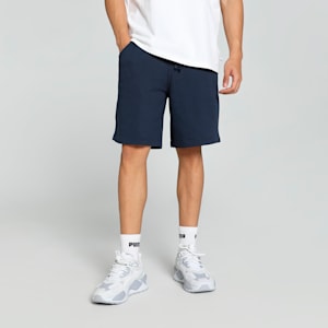 DOWNTOWN Men's Relaxed Fit 8" Shorts, Club Navy, extralarge-IND